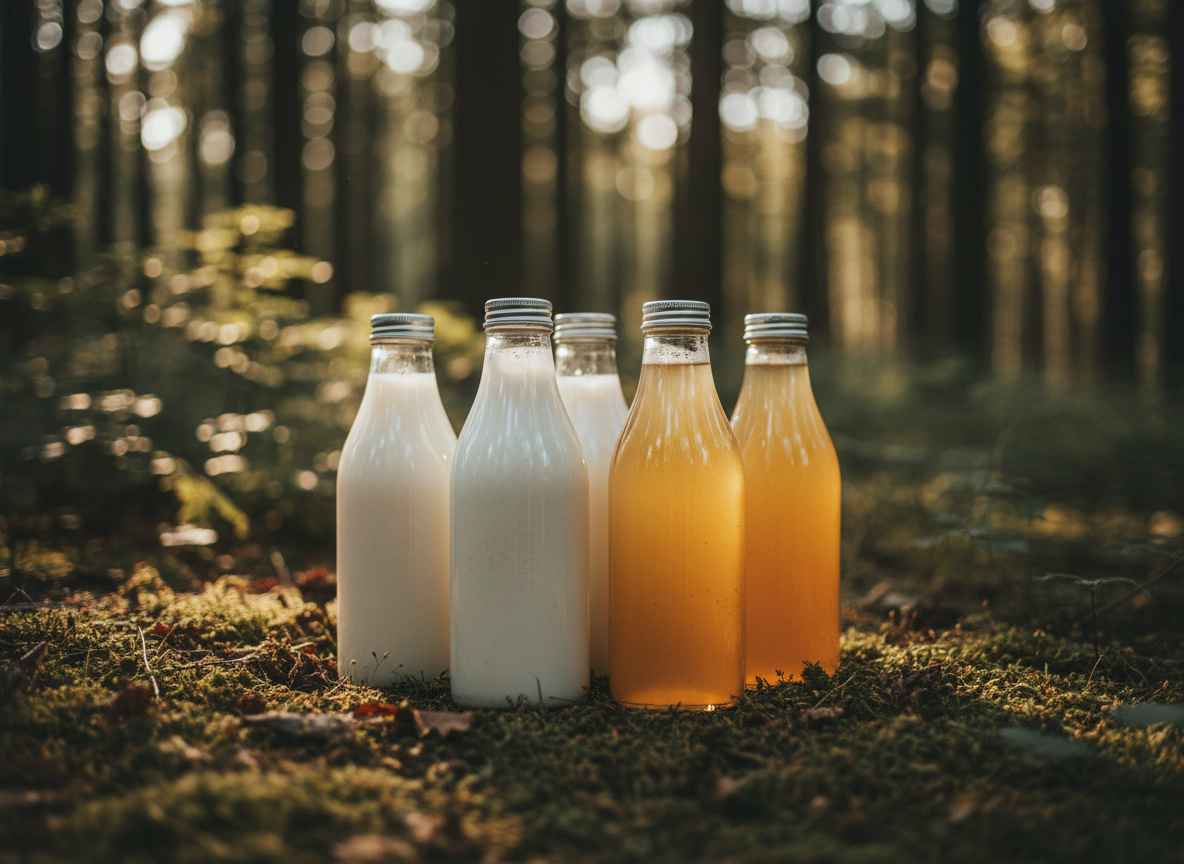 Pack MicroVida de fermentos artesanales con kéfir y ginger bug